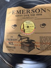 78 rpm Emerson 7251, 6 inch disc w sleeve goodbye Broadway, hello France, vg picture