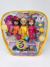 Barbie We 3 Friends Rain Rain Rain 2005 Mattel G8456 Stacie, Janet & Lila NIB picture