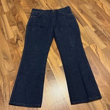 Vintage 80s Wrangler 945NAV Cowboy Cut Jeans USA Made Deadstock Rigid 36x29 NOS picture