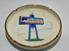 Vintage Ashtray Ceramic Central Supply Co. Inc. Indianapolis Belting Supply-Cig picture