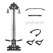 Uimoso Wall-Mounted 3-in-1 Cable Machine for Lat Pulldown and Row Exercises picture