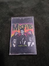 Misfits Evilive Cassette Tape - Caroline Records Clear PL9-08 picture