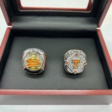 2024 Tennessee Volunteers National 2PCS Rings Set with Box picture
