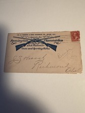 Antique Remington Guns And Sporting Rifles Envelope Robbins & Sons Selma Ala. picture