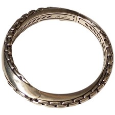 JAI by John Hardy Sterling Silver Balance & Harmony Bangle Bracelet 7 Inch picture