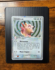 Clefable ex 106/112 EX FireRed & LeafGreen Holo Ultra Rare English 2004 100 HP picture