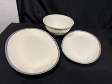 Pfaltzgraff Juniper 12” and 14” Serving Platters and 8” Serving Bowl picture
