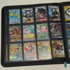 Pokemon SV09:Journey Together 100% Complete Master Set w/12-pocket VaultX Binder picture