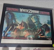 White Zombie Soul-Crusher Promo Poster Signed Sean Yseult 87/88 Caroline Records picture