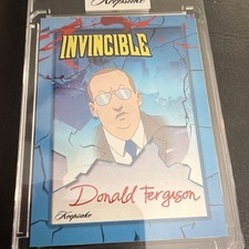 Super Products 2026 Invincible Character Signagraph Donald Ferguson Auto #26 /50 picture