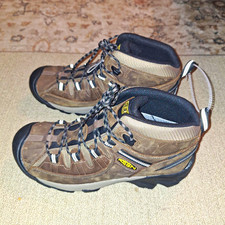 KEEN Men's Hiking Boots Brown/Black US 12 Medium Width MPN 1008418 picture