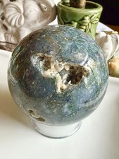 Large Moss Agate Sphere picture