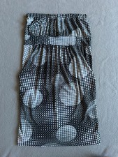 Y2K Op-Art Optical Retro Polka Dot tube dress picture