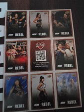 WWE AEW Rebel Strong 2026 I WAS THERE Collector's Cards Georgia  Upper Deck Sga picture