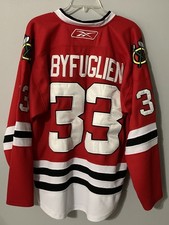 Dustin Byfuglien Chicago Blackhawks#33 2010 Stanley Cup Jersey Reebok Men’s 54 picture