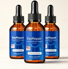 3x EsoRepair Liquid Drops Acid Reflux Esophagus Eso Repair Esophageal Stomach picture