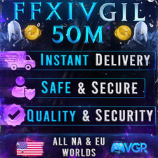 FFXIV Gil Final Fantasy 14 Gil |🔥 50M 🔥| FF14 Gil |NA & EU|✔️100% Positive FB picture