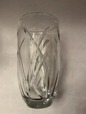 A Stunning Large John Rocha Waterford Crystal Vase. 10” Height. picture
