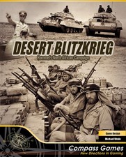 Desert Blitzkrieg: Rommel’s North African Campaign Board Game Compass Games NISW picture