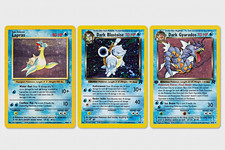 Vintage Pokemon Binder Lot 400+ Cards Dark Blastoise Gyarados Holo Lapras Fossil picture