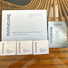 seranova Microneedling Infusion Kit Anti-Aging Set w/ Collagen Cream picture