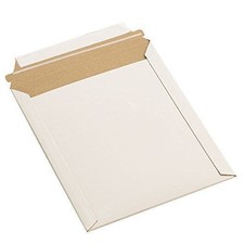 100 - 11x13.5 RIGID PHOTO MAILERS ENVELOPES STAY FLATS picture