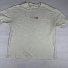 Proclamation Coalition Tshirt Romans 5:6-8 Men’s Cream Shirt L picture