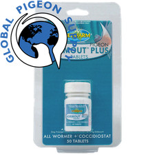 Vetafarm Pigeon Wormout Plus Tablets + Coccidiostat 50 Tablets picture