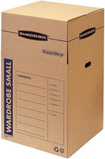 ‎ 3-Pack Short Wardrobe Moving Boxes, 20