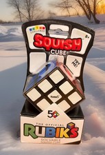 Rubik’s Cube SQUISH CUBE for Adults & Kids Ages 8+ Spin Master-FREE SHIP picture