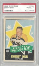 1968-69 OPC O-Pee-Chee BOBBY ORR #200 💎 PSA 4 VG/EX picture