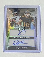 2025 Leaf Metal Ju Ju Lewis / Kaidon Salter Dual Auto Autograph #/25 picture
