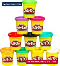 Play Doh Modeling Compound 10-Pack Case of Assorted Colors, Non-Toxic 2 oz. Cans picture