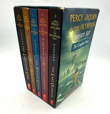 Percy Jackson & the Olympians Complete Series 5-Book Box Set Riordan (2009) picture