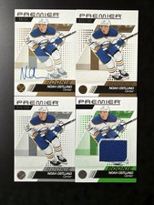 25-26 UD PREMIER ROOKIE AUTO GOLD /35 */199 * /399 * PATCH NOAH OSTLUND picture