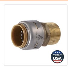 Sharkbite MAX UR134A, 3/4-in. x 3/4-in. Push-to-Connect Male Adapter picture