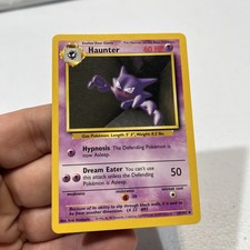 Pokémon TCG Haunter Base Set 29/102 Unlimited 1999-2000 Wizards Base Set LP-MP picture