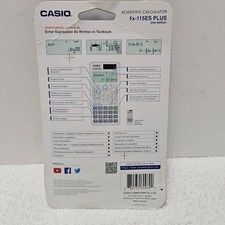 Casio fx-115ES PLUS 2nd Edition Advanced Scientific Calculator New picture
