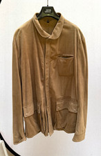 Giorgio Armani Beige Men's Button Front Jacket 56 Pockets Italy picture