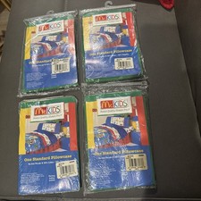 Vtg 90's SEALED McDonald’s McKids Standard Pillowcase ~ Green New Lot Of 4 picture