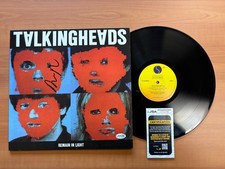 Talking Heads Signed Autographed Vinyl LP 
