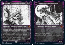 x1 Jerren, Corrupted Bishop // Ormendahl, the Corrupter - Showcase M MTG Innistr picture