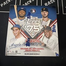 2026 Topps Series 2 Baseball Mega Box Exclusive 1991 Crackle Parallels Sealed picture