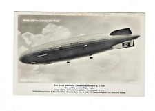 1936 Hindenburg postcard  signed by Clara Adams            stock  #1209 picture
