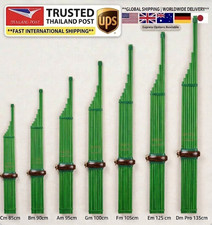 Authentic Thai Khaen Green Bamboo Mouth Organ Handcrafted Silver Reed Mor Lam picture