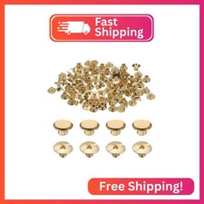 uxcell 50set M5 x 5mm Chicago Screw Metal Phillips Head Binding Screws Post Nail picture