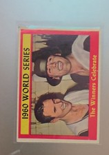 1961 Topps - World Series Pittsburgh Pirates #313 Set Break Fast  picture