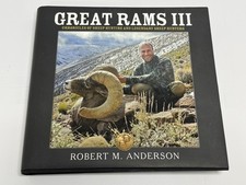 Great Rams III 2012 Hardcover Signed by Robert M. Anderson HC/DJ Boone Crockett picture