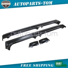 For 07-13 Chevy Silverado GMC Sierra New Rocker Panel Cab Corner Kit Crew Cab picture