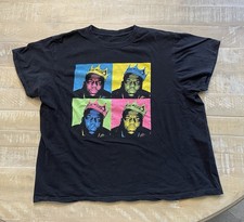 The Notorious BIG Biggie Smalls Mens Black Cotton T-Shirt Graphic Print Tee Rap picture